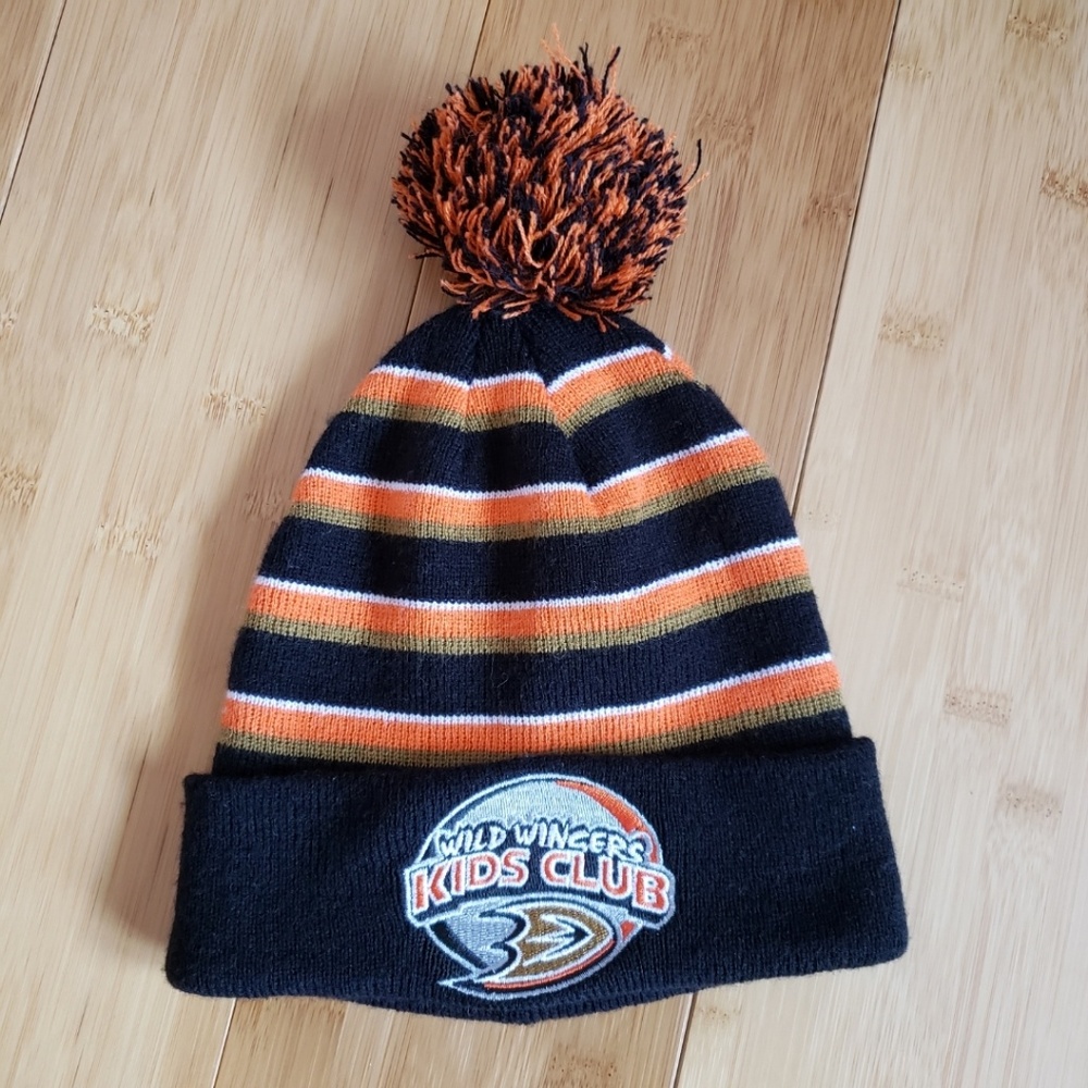 ANAHEIM DUCKS BEANIE for kids NWOT